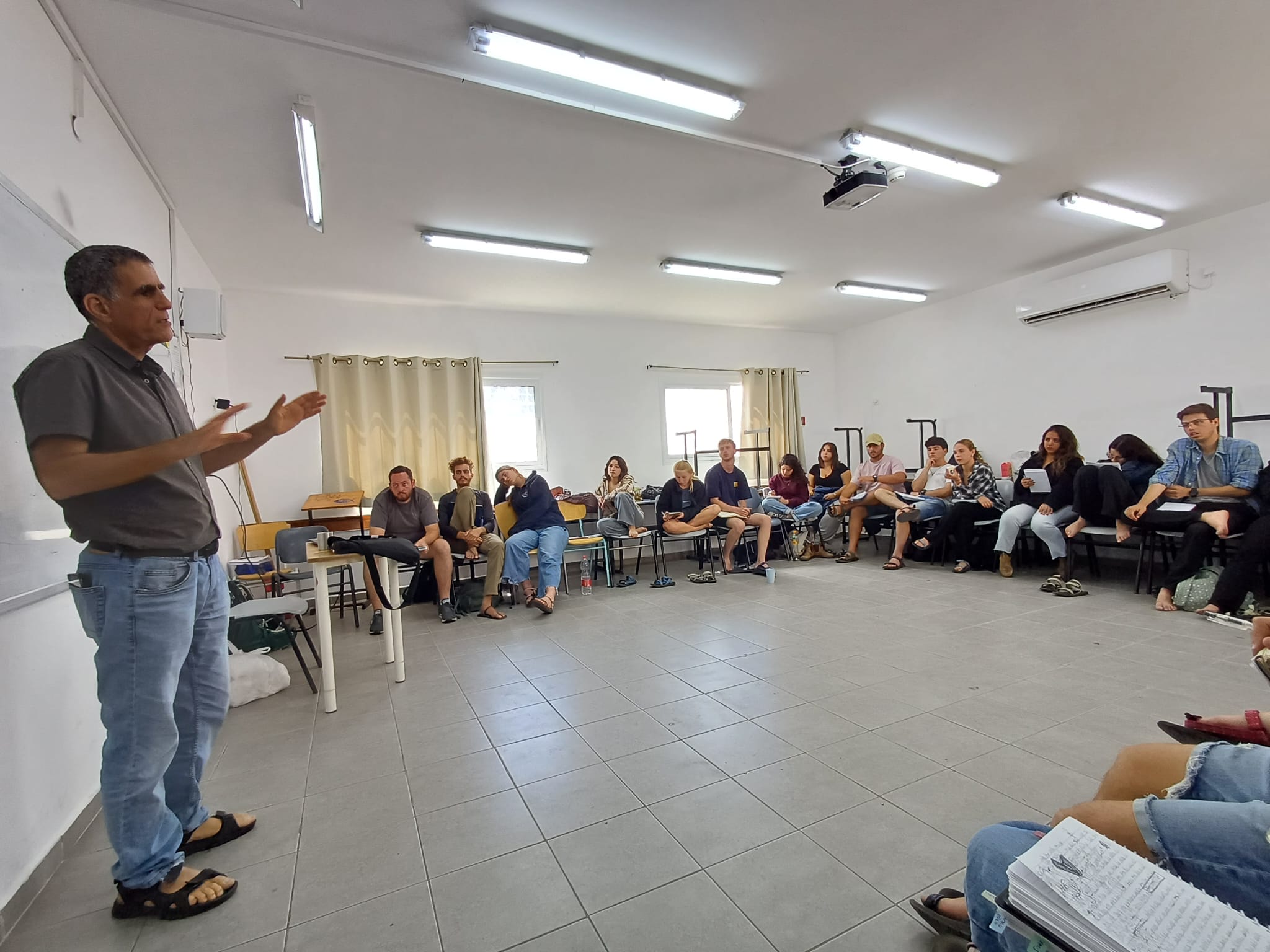 מדברים על פתרונות במכינת הנגב
