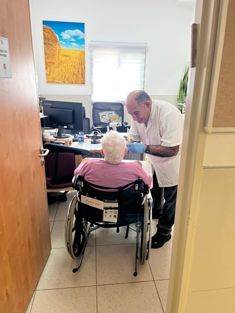 Community Eye test Project Continues to Work Despite the war in Israel