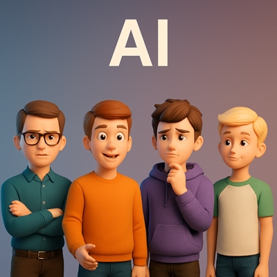ארבעת הבנים בעידן ה-AI – ארבע גישות של מנהלי פרויקטים למהפכה הטכנולוגית