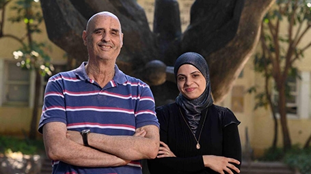 Prof. Tsvee Lapidot and Dr. Eman Khatib-Massalha